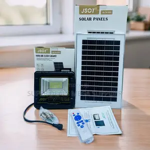 Easy Installation 100w Watts Outdoor Security Led Solar Flood Light