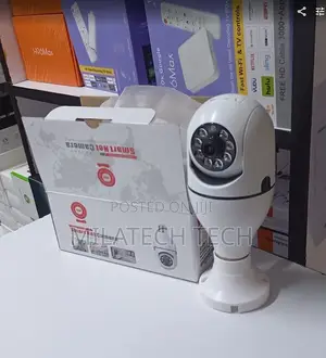 Wireless Bulb PTZ Camera | Hd Smart Security Camera