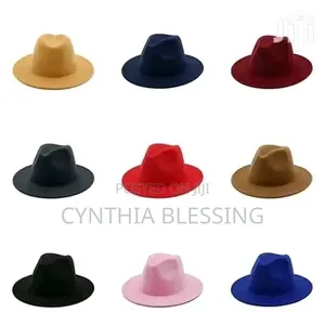 Fashion Fedora Hats in Various Colors