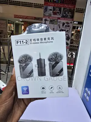 F11-2 Clip-on Microphone for Vlogging and Interviews