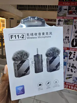 F11-2 Dual Wireless Mic With Noise Cancellation