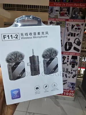 F11-2 3 in 1 Wireless Microphone for Live Streaming