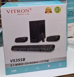 5.1ch Vitron V535sb Soundbar .