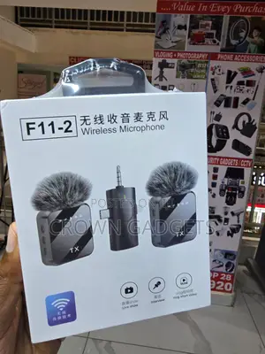 F11-2 Wireless Microphone, Dual Wireless Microphone,
