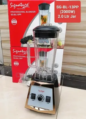 2000w (Sg-bl-13pp) Commercial Blender With 2.0 Ltr One Jar