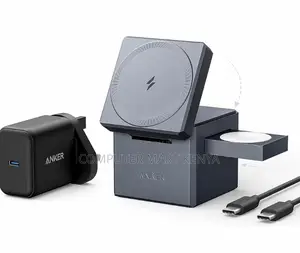 Anker 3-in-1 Cube With Magsafe(Wall Charger)