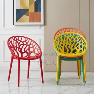 Plastic Chairs : Stackable Restaurant Cafe Plastic Chair