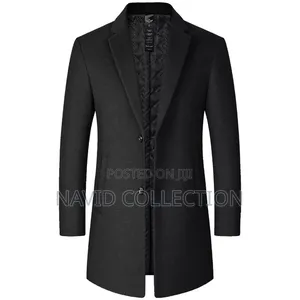 Men's Woolen Trenchcoat