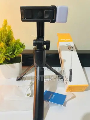 Travel Tripod With Led Light