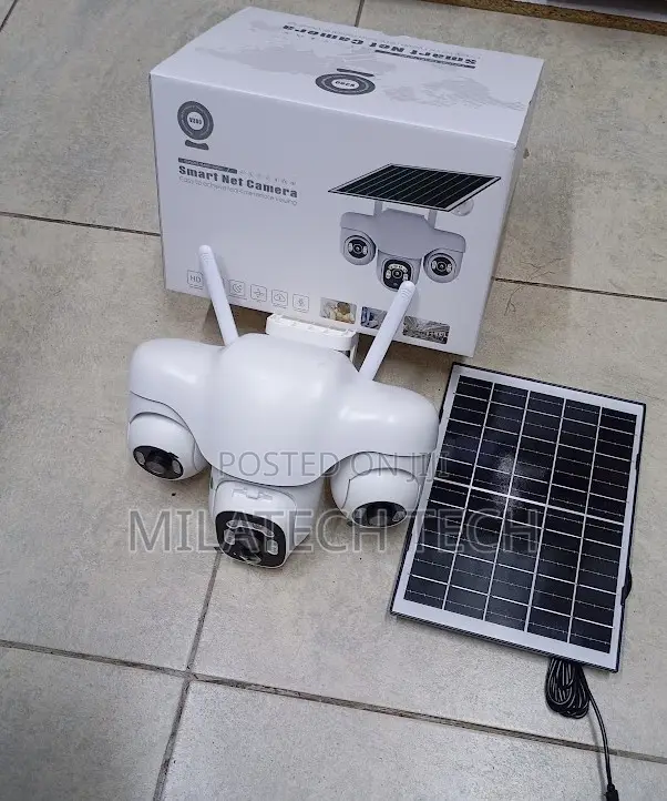4g Triple Lens PTZ V380 Security Camera