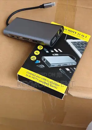 11ports Macbook Converter Type C to Hdmi Lan Usb Vga Sd Card
