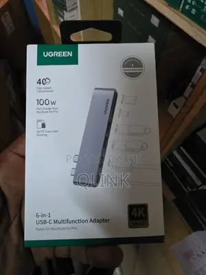 "Ugreen 6-in-2 Usb-C Multifunction Adapter for Macbook - Cm380