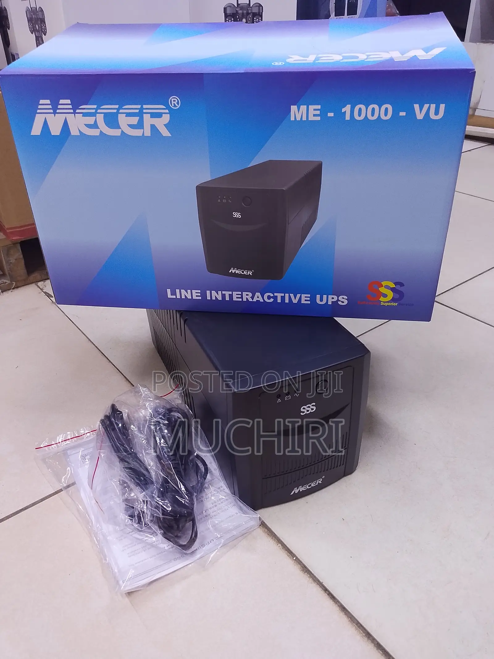 Mecer Me-1000-Vu 1000va Ups 600w