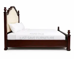 5x6 Chester Mahogany Bed | Luxury Wooden Bed