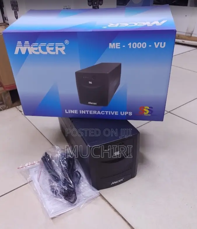 Mecer 1000va Ups for Office Electronics 600w