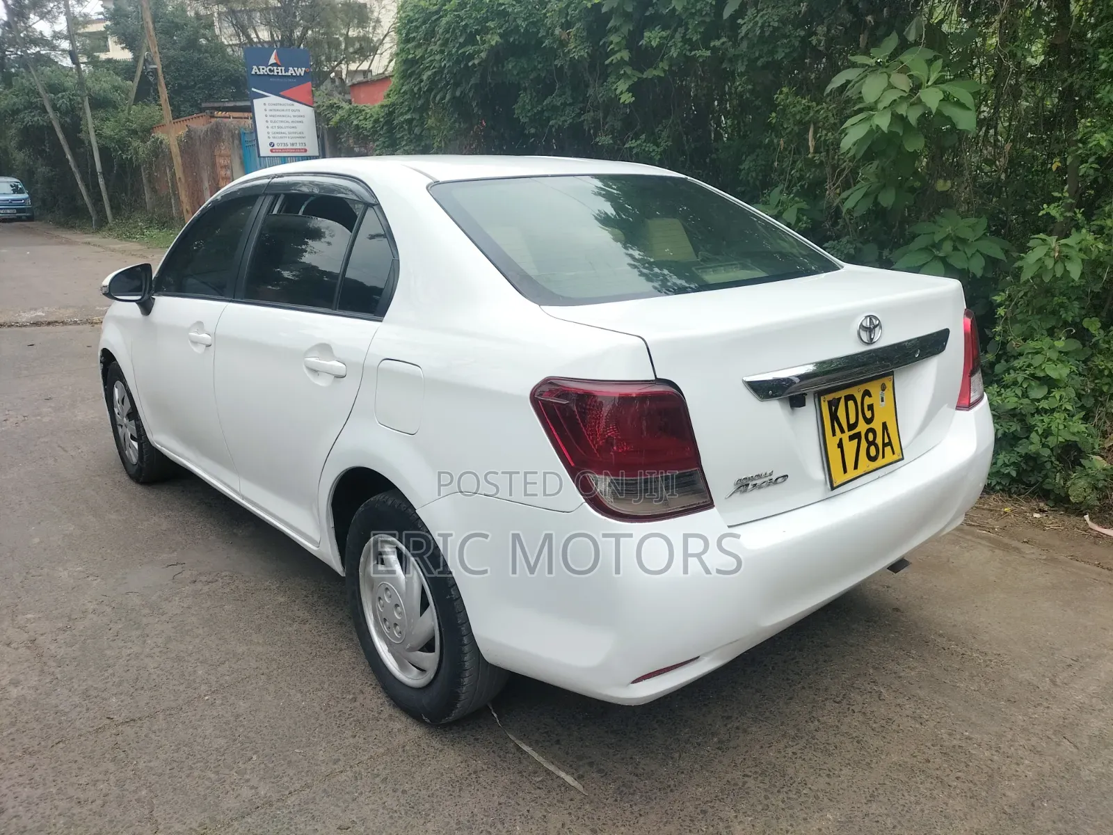 Toyota Axio 2014 White