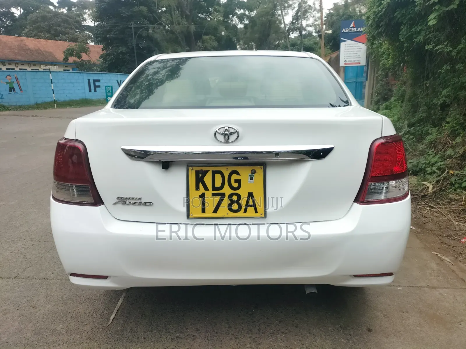Toyota Axio 2014 White