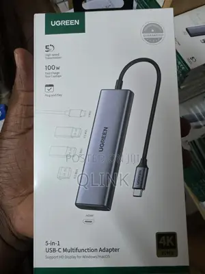 Ugreen 5 in 1 Usb-C Multifunction Adapter