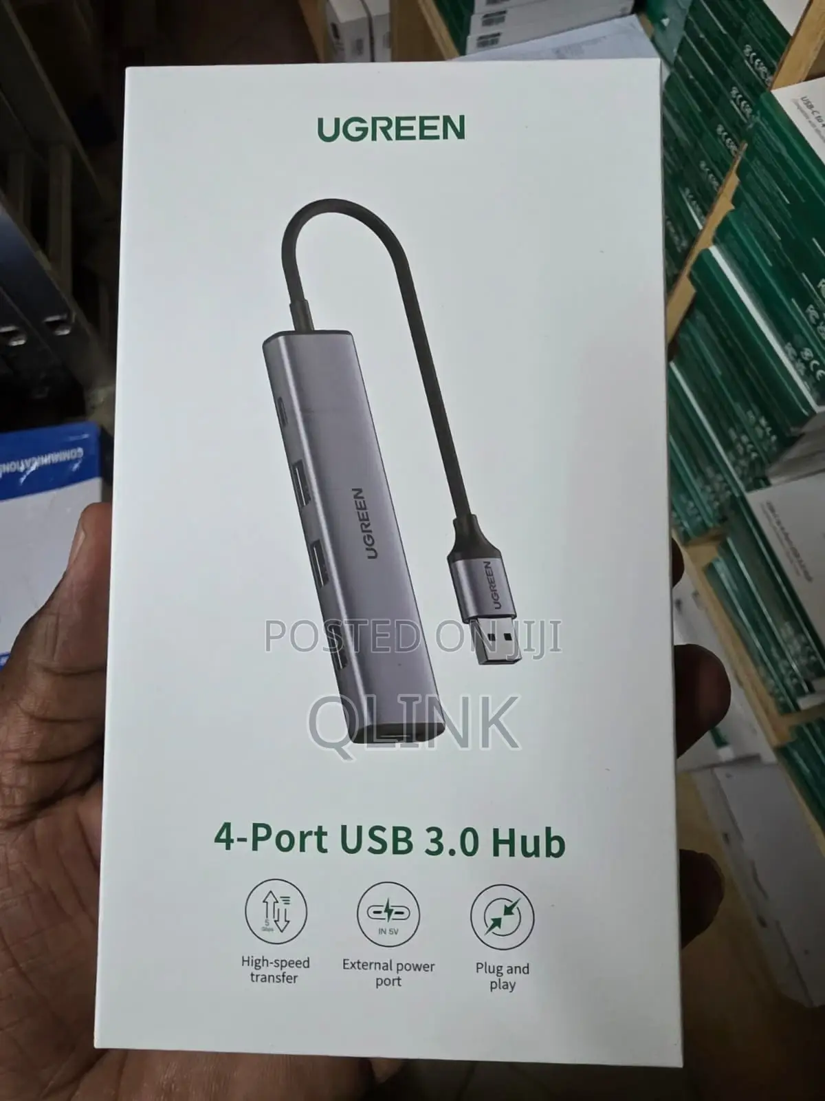 Ugreen Usb-C to 4*Usb 3.0 Hub -Cm473