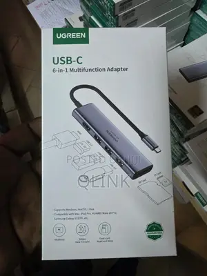 Ugreen 6 in 1 Multifunction Adapter -Cm511