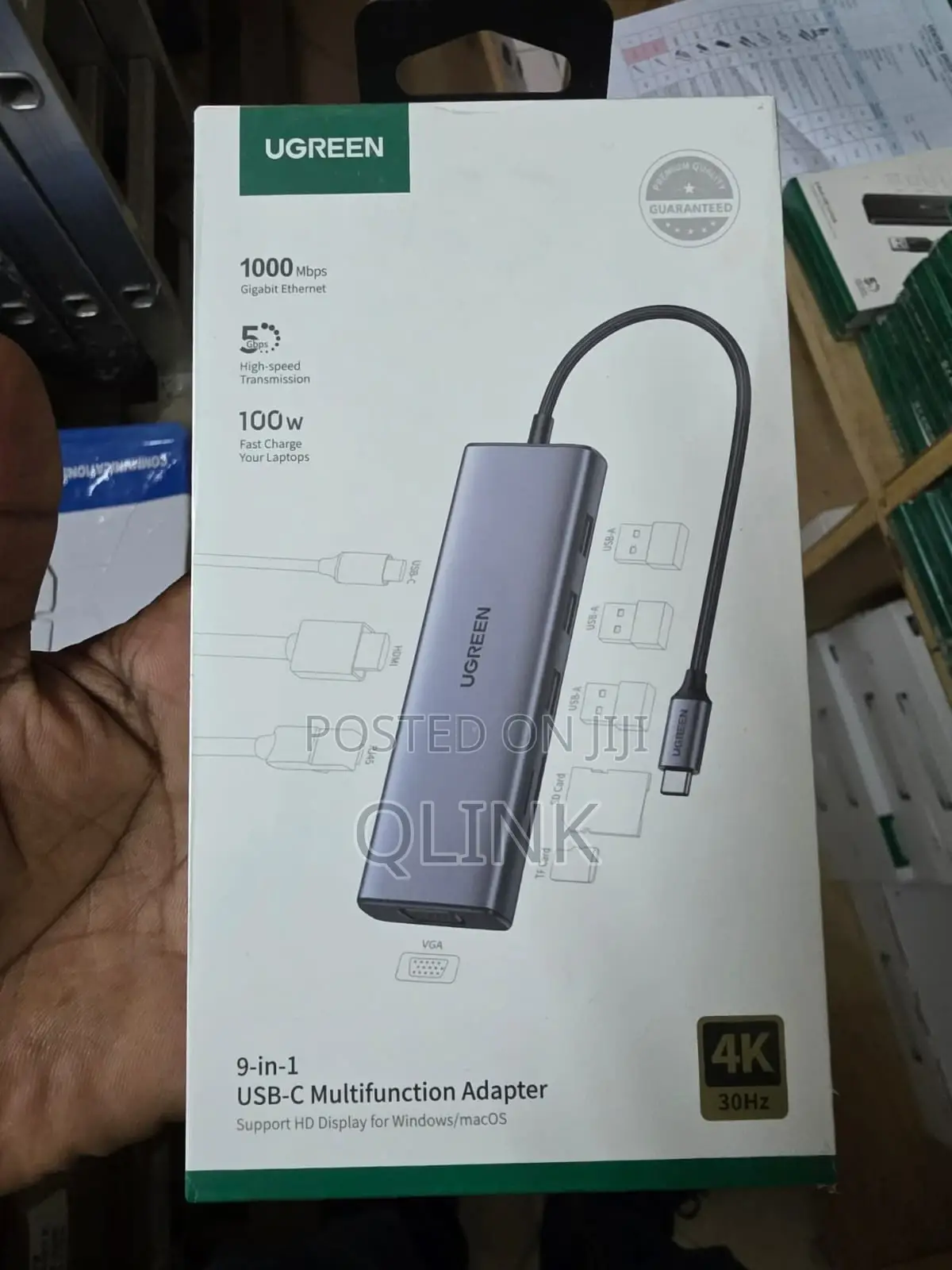 Ugreen 9-in-1 Usb-C Multifunction Adapter -Cm498