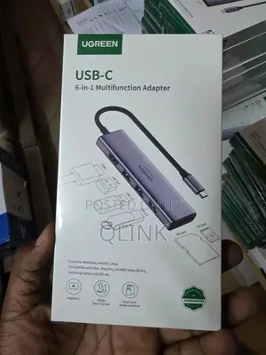 "Ugreen 6-in-1 Usb-C Hub -Ug-45000