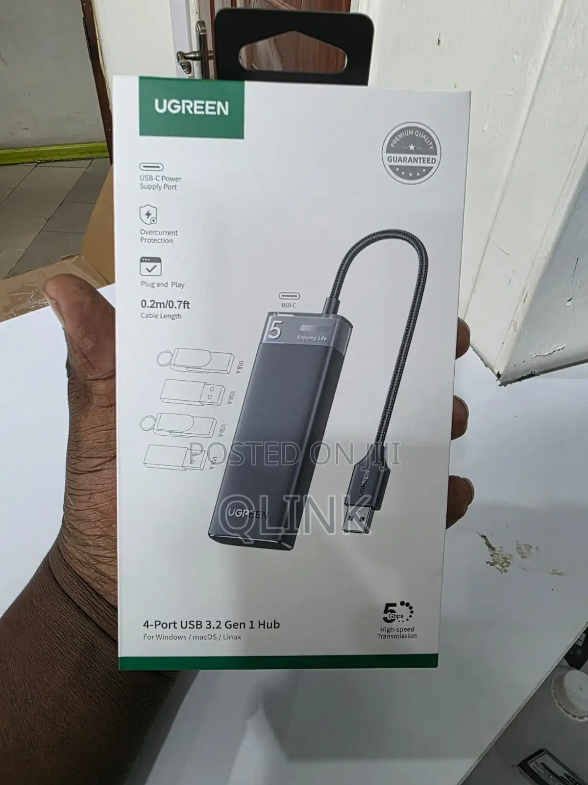 Ugreen Usb 3.0 to 4*Usb 3.0 Hub -Ug- 20805