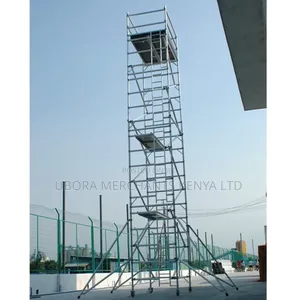 High Quality Aluminium Alloy Mobile Scaffold Tower 10.3mtrs