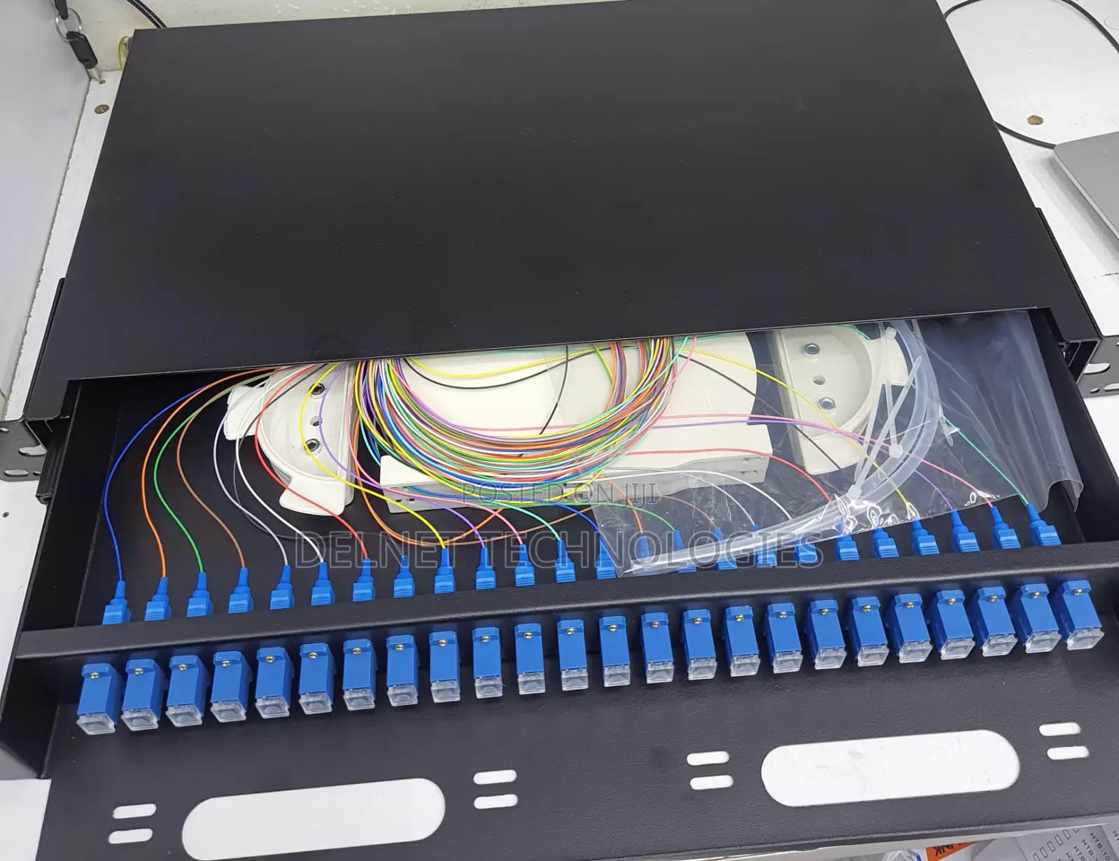 Fiber Patch Panel 24 Core Loaded