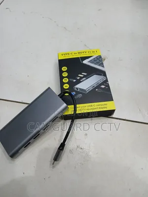11-in-1 Usb-C Adapter With Hdmi, Usb Sd Card Reader