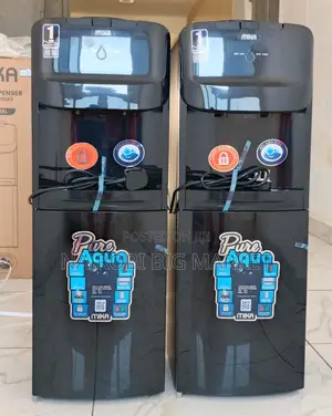 Black Mika Free Standing Hot and Cold Water Dispenser