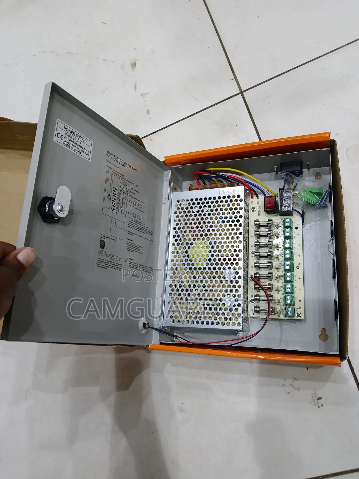 12v 10a Security Camera Closed Power Supply Adapter