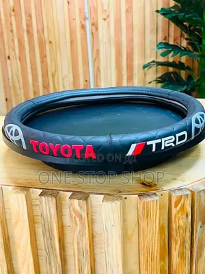 Toyota /TRD Branded Steering Wheel Cover With Antislip Material