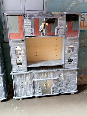 Wall Units-Cupboard 32 Inch Tv Framed