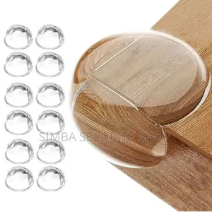 12 PCS Baby Proofing Furniture Edge Protectors Clear Safe Stickers