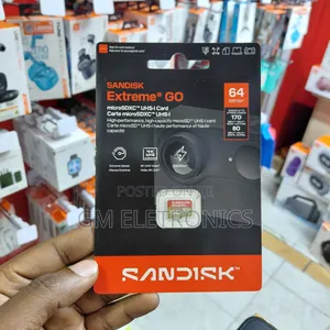 64gb Sandisk Extreme Go Microsd Uhs-I Card.