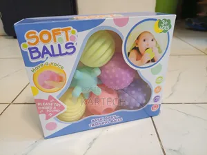 6pcs Soft Sensory Baby Training Balls Set