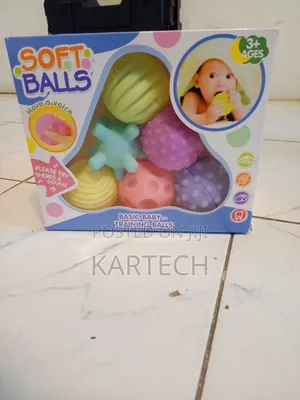 6pcs Soft Sensory Balls