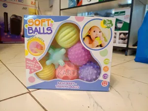 6pcs Sensory Ball Set – Soft Squeeze, Grasp Tactile Learning Toys