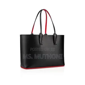 Black Christian Louboutin Cabata Tote Bag