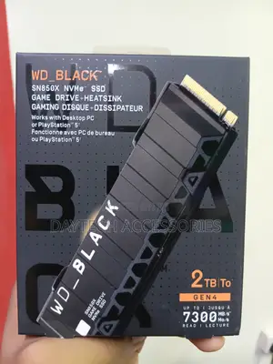 Wd 2tb Wd_black Sn850x Gaming Internal Nvme Pcie 4.0 SSD With Heatsink