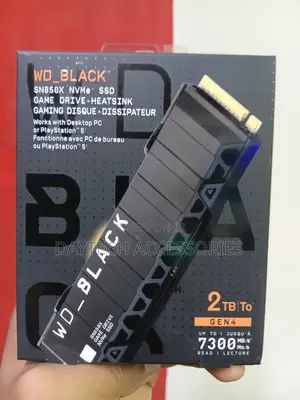 The Wd_black Sn850x 2tb Is a High-Performance, Pcie Gen 4 Nvme Ssd.