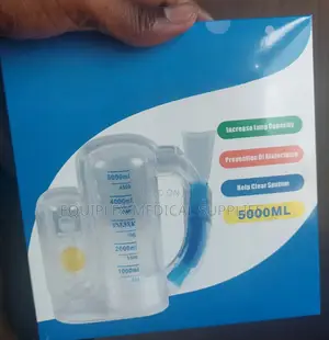 Incentive Spirometer 5000cc for Lung Exercises