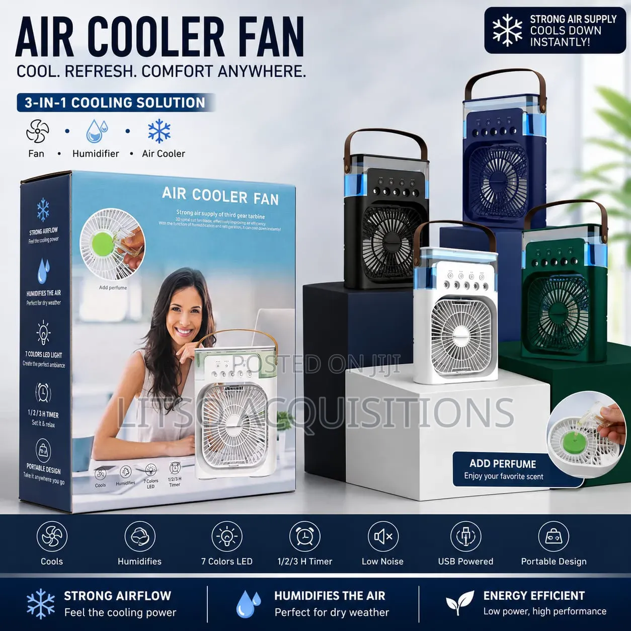 Portable Air Cooler Fan.