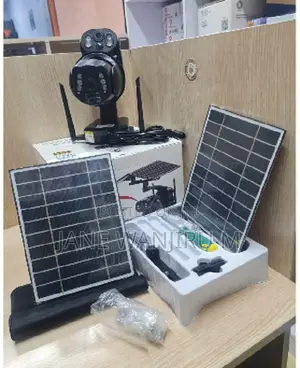 Wireless 4g Ubox Solar PTZ Camera – 6mp Dual Lens Outdoor Camera