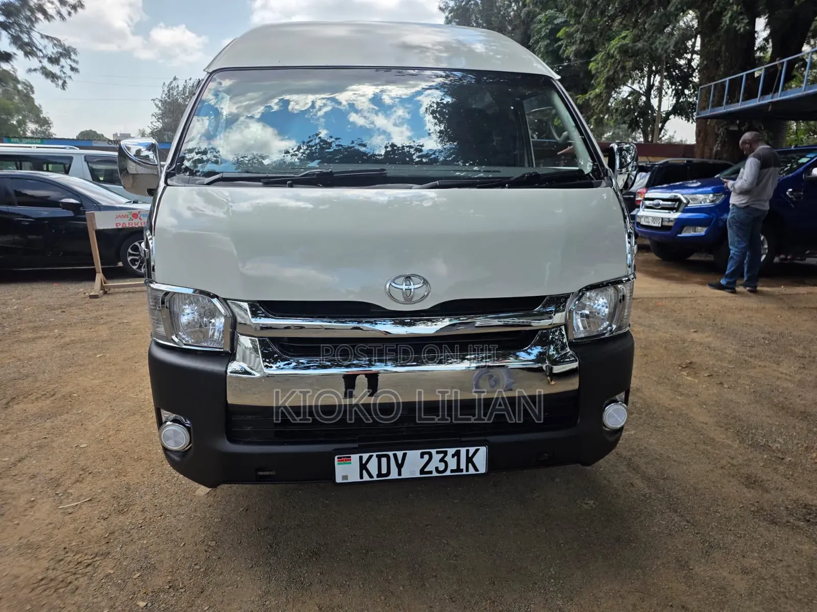 New Toyota HiAce 2019 White