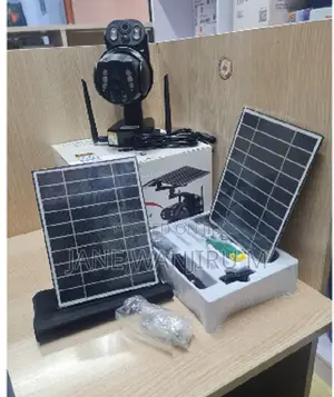 Ubox 4g Dual Lens CCTV Camera – 6mp Solar Powered PTZ