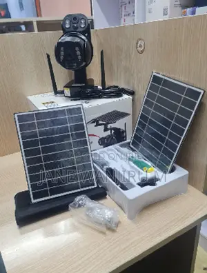 6mp 4g Solar PTZ Camera – Ubox Dual Lens, 360° View,