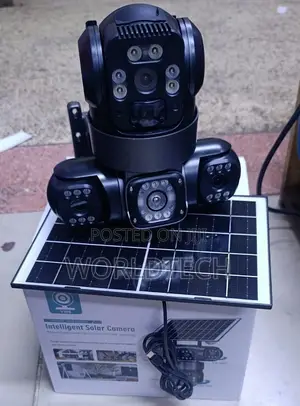 Solar PTZ Security Camera