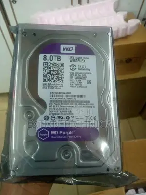 Harddisk Wd Purple Surveillance 8tb